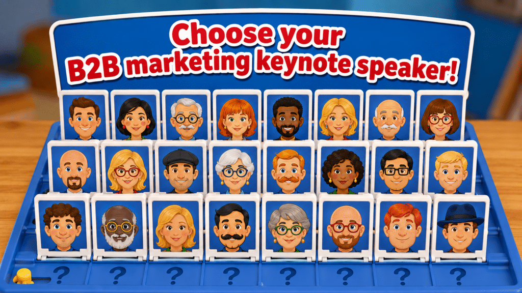 Guess who keynote speaker